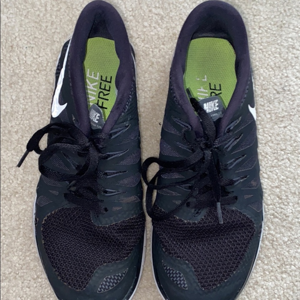 Nike free run running shoes